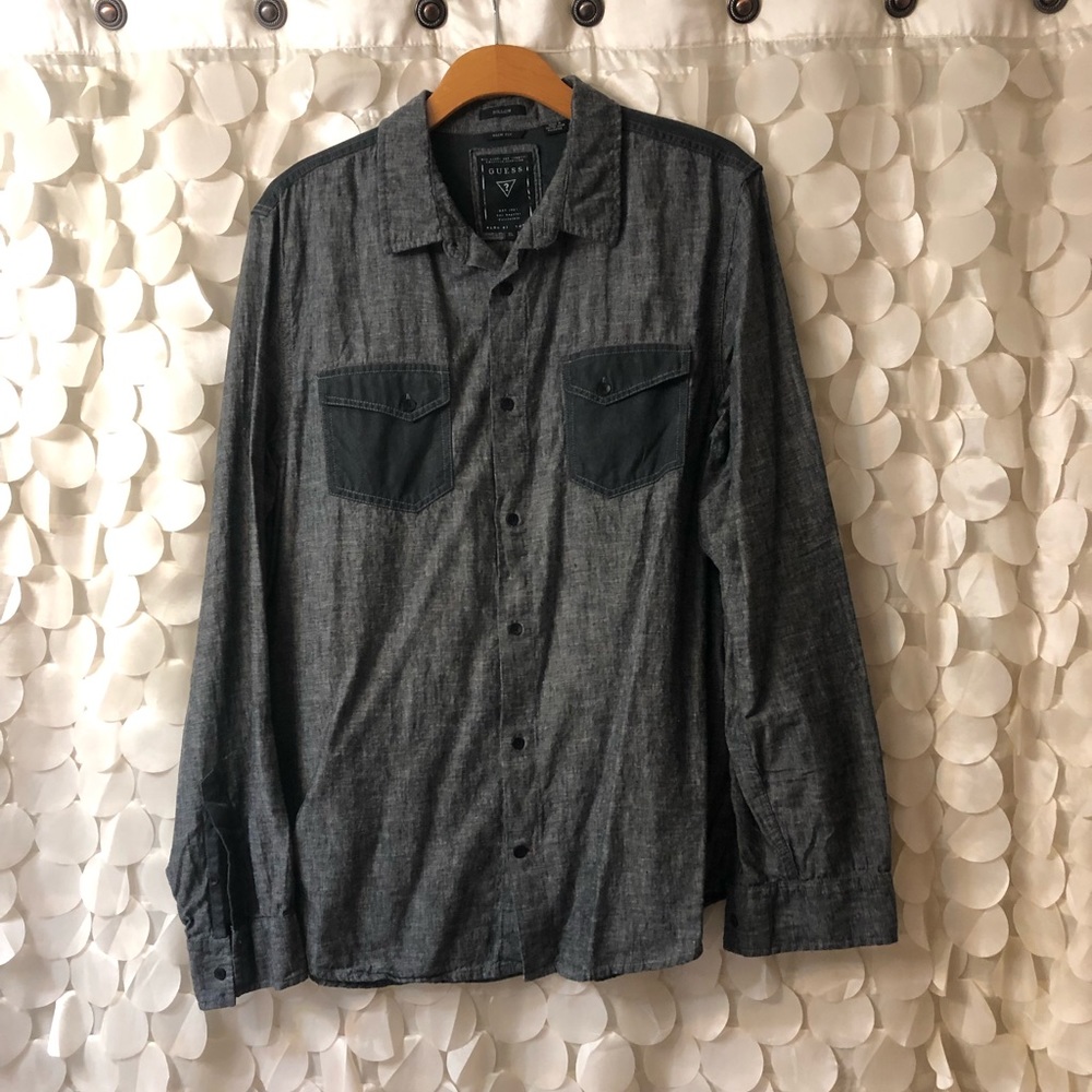 Long sleeve linen shirt